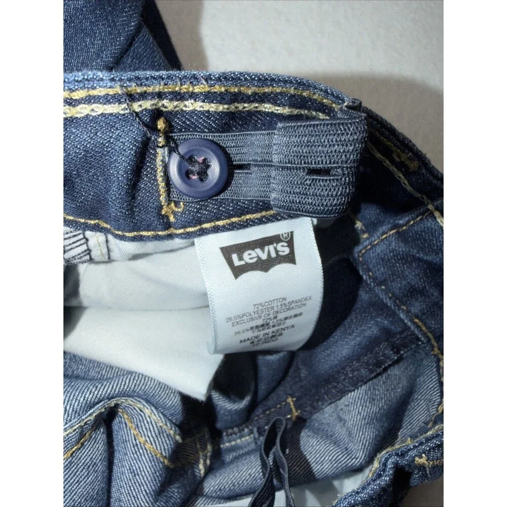 Levi's Boyfriend 12 Straight Jeans Blue Medium Inseam 28